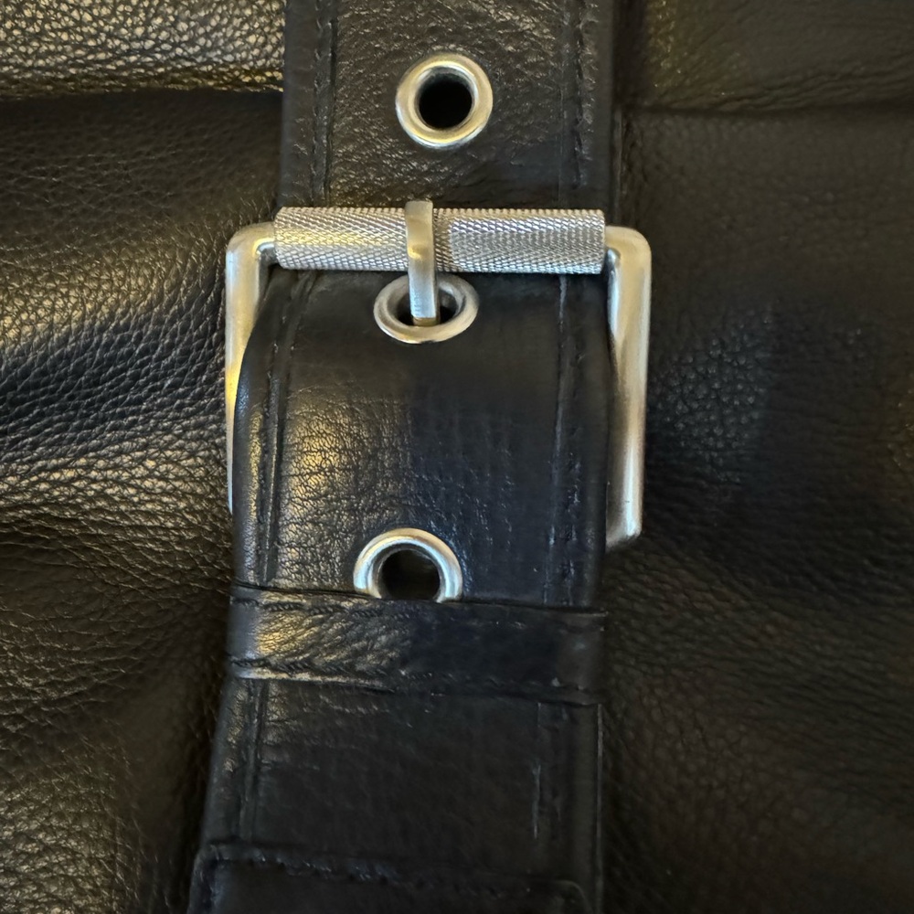 MICHAEL Michael Kors Black Leather Hobo Bag - Picture 3 of 8